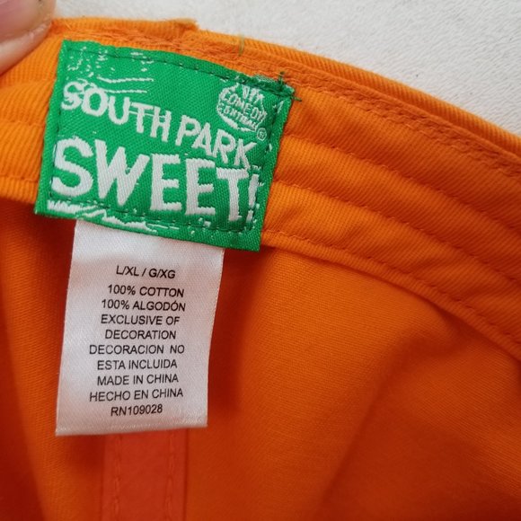 South Park Orange Kenny Snap Back Cap Hat 2012 - Picture 6 of 6